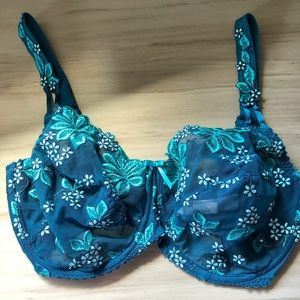 Prima Donna Bra, 34G, Teal